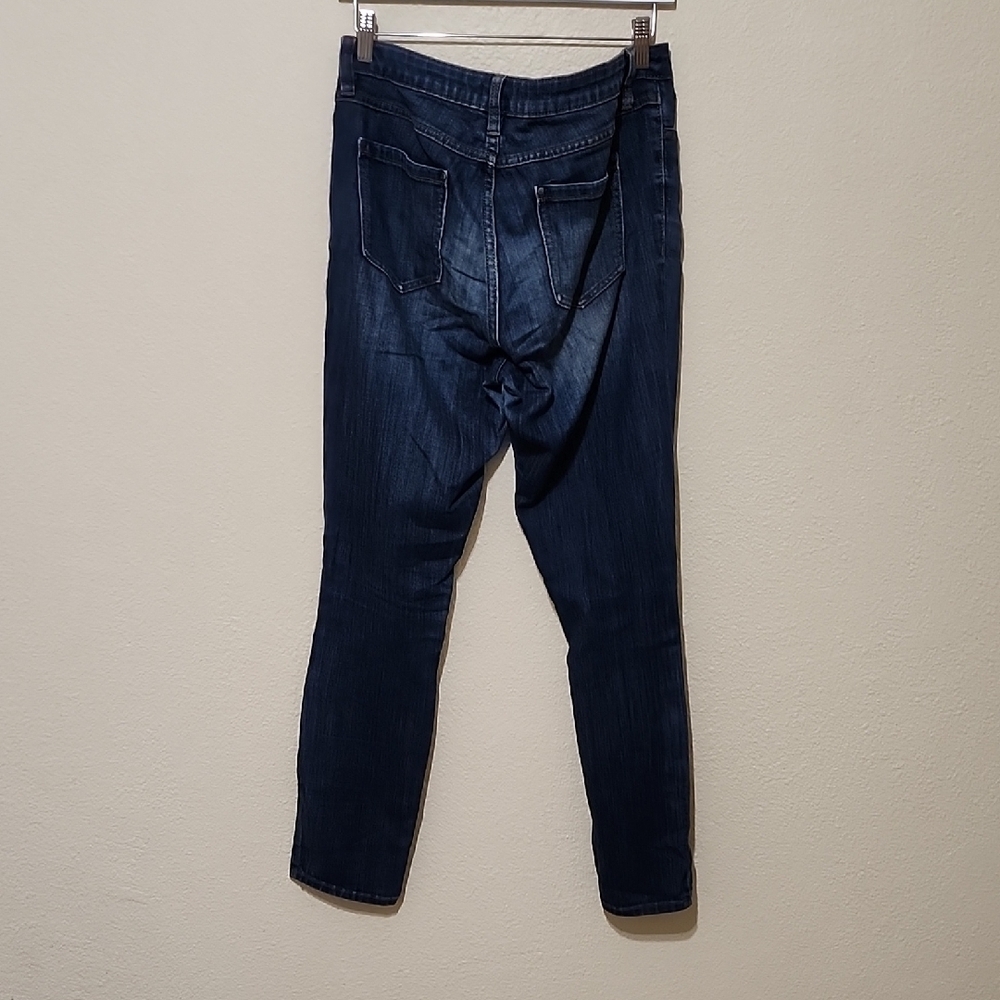 LC Lauren Conrad Blue Skinny Jeans Classic Style - Picture 8 of 14